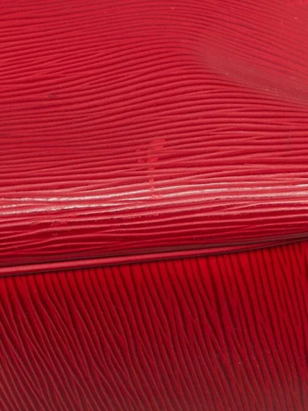 Louis Vuitton Rouge Epi Leather Passy GM Bag